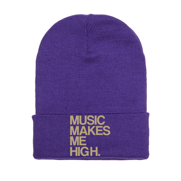 MMMH Beanie: Purple | Gold