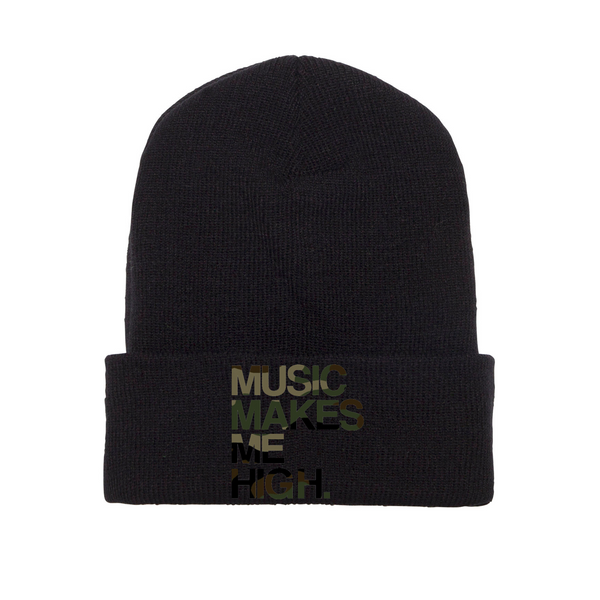 MMMH Beanie: Black | Camo