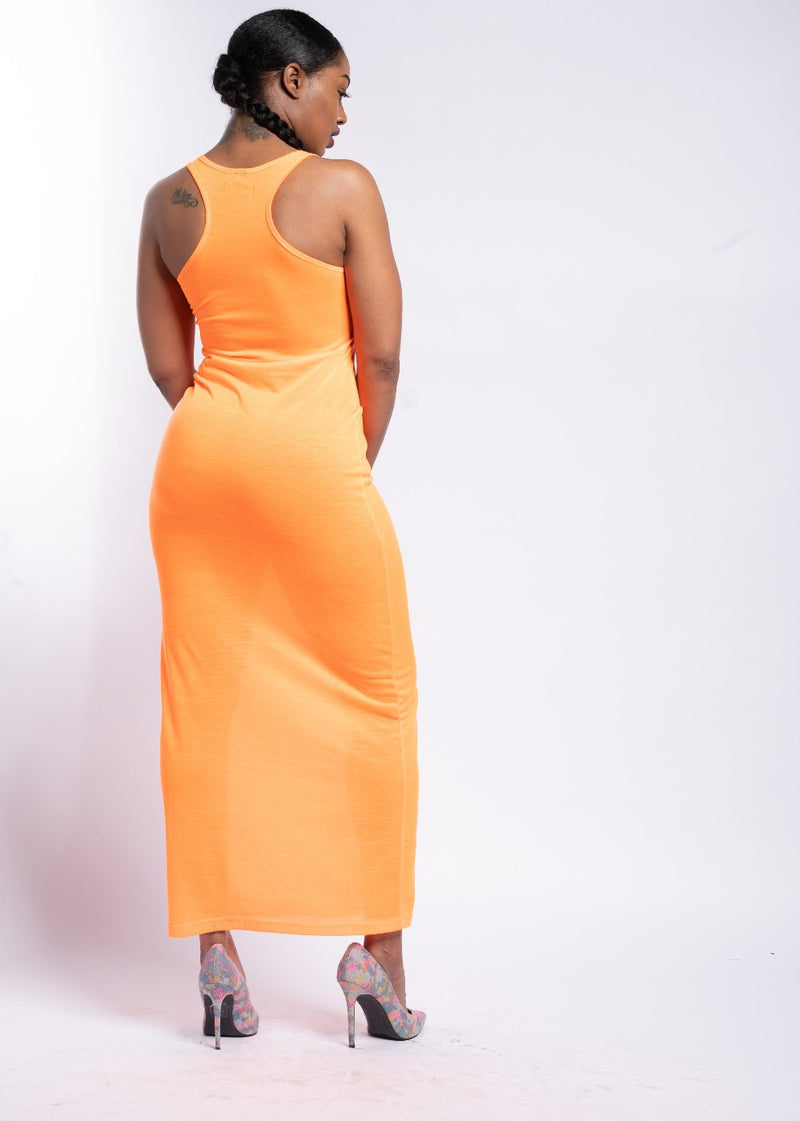 *Orange Signature Dress