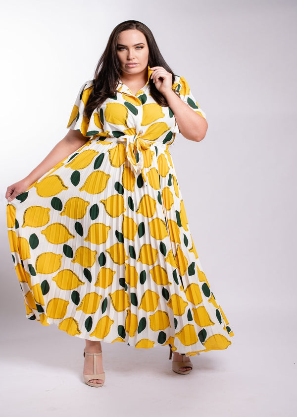 Lemonade Dress | Curvy