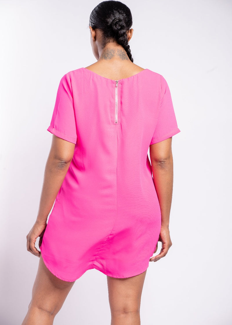 *Tell Me Twice Neon Pink Dress | LAST ONE