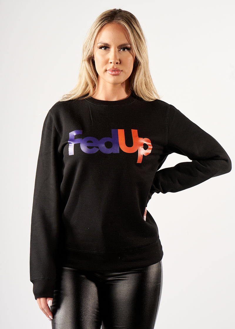 FedUp Sweatshirt | Black