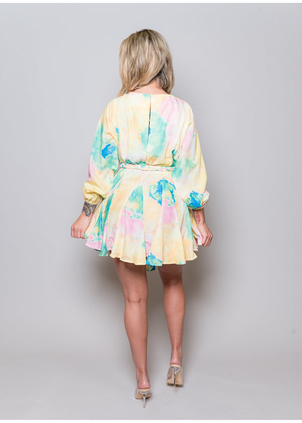 *Tie Dye Fine Dress