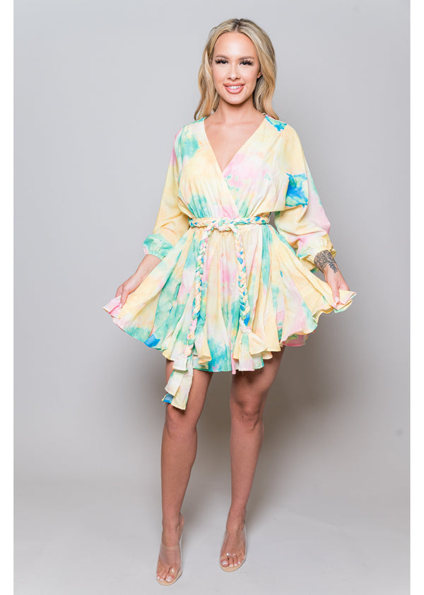 *Tie Dye Fine Dress