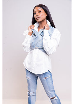 *Styling & Profiling Top | White