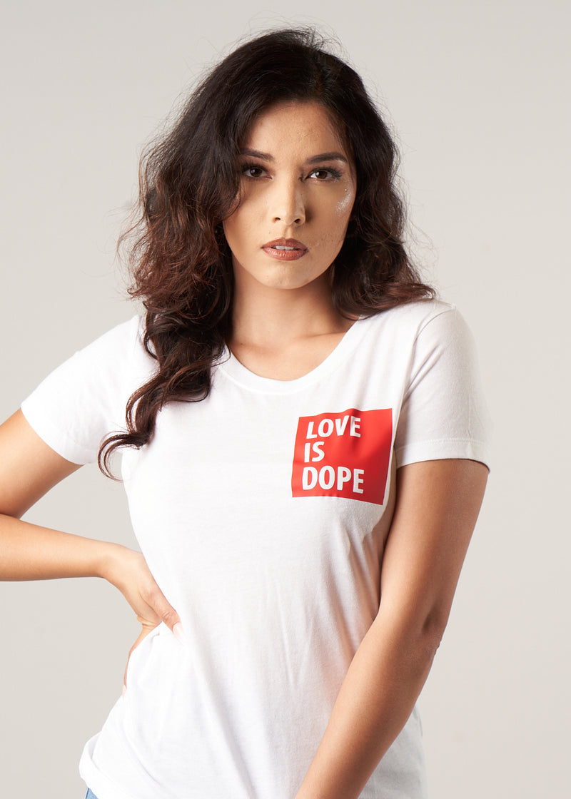 Love Is Dope T-Shirt | White