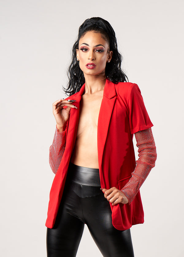 About That Life Blazer | Red