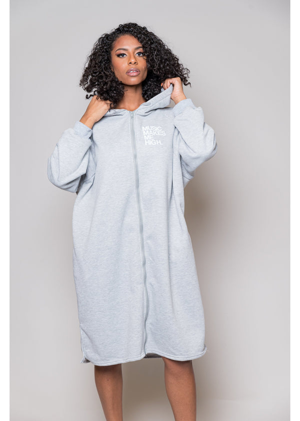 MMMH Long Hoodie | Grey | Last One