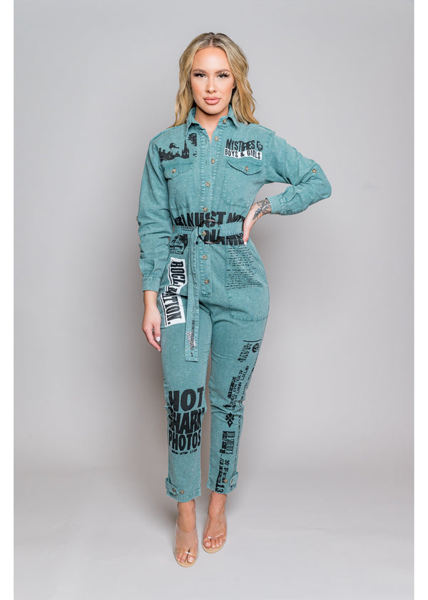 *Maneater Jumpsuit