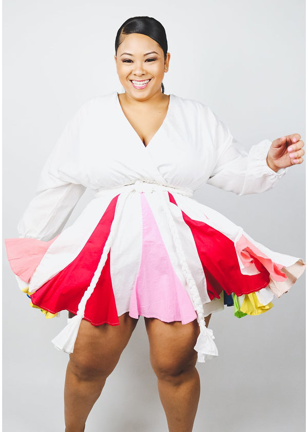 *Paint Brush Dress | Curvy