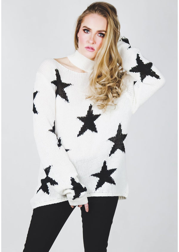 *Oh Say Sweater | White