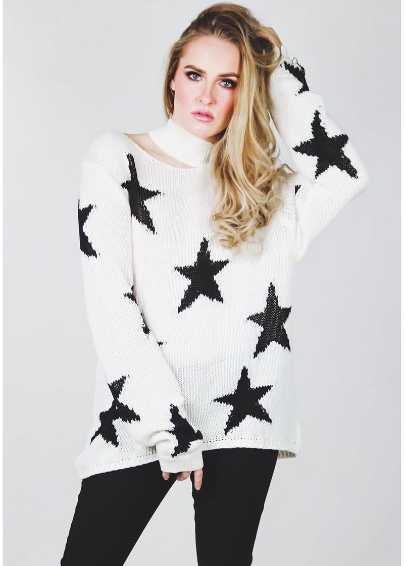 *Oh Say Sweater | White