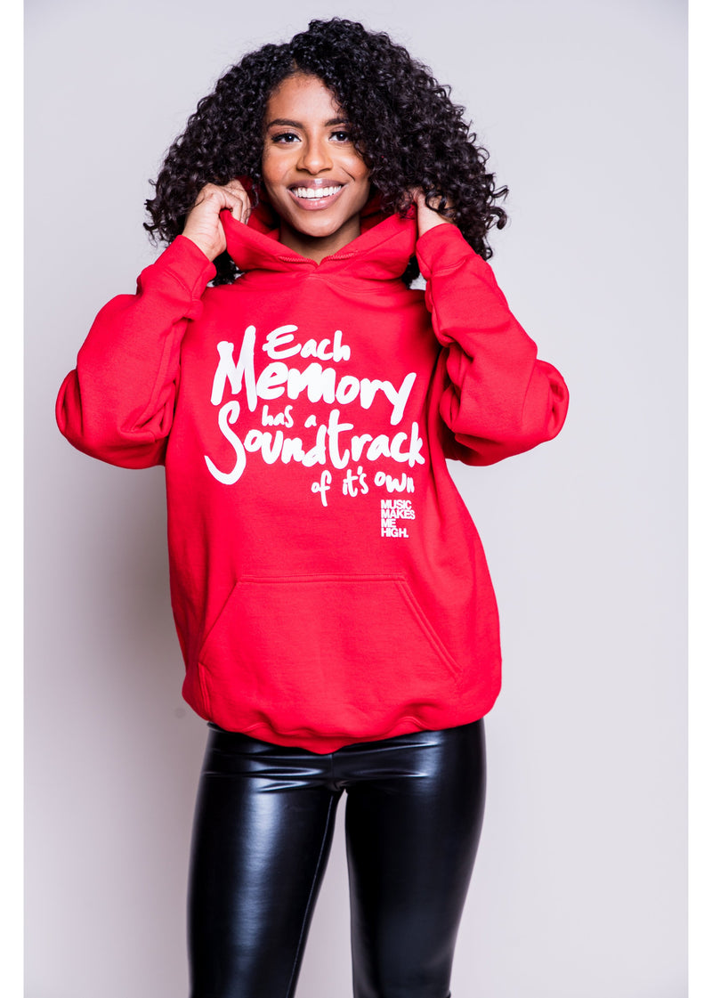 Soundtrack Hoodie | Red | Last One