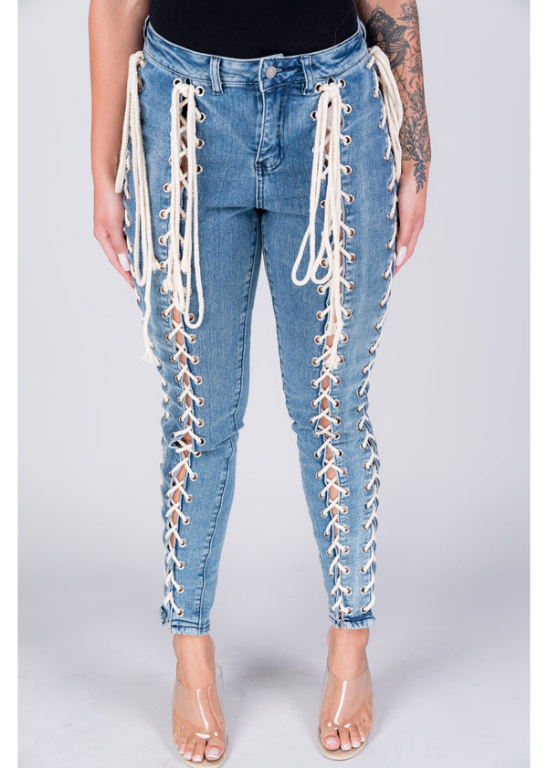 Tie Me Down Denim