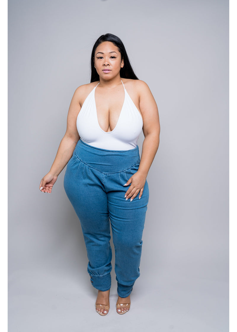 Jasmine Jeans | Medium Denim | Curvy