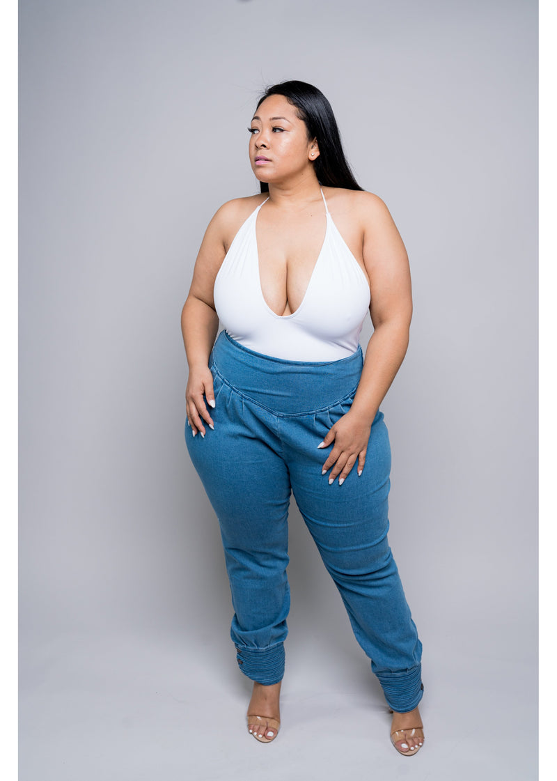 Jasmine Jeans | Medium Denim | Curvy
