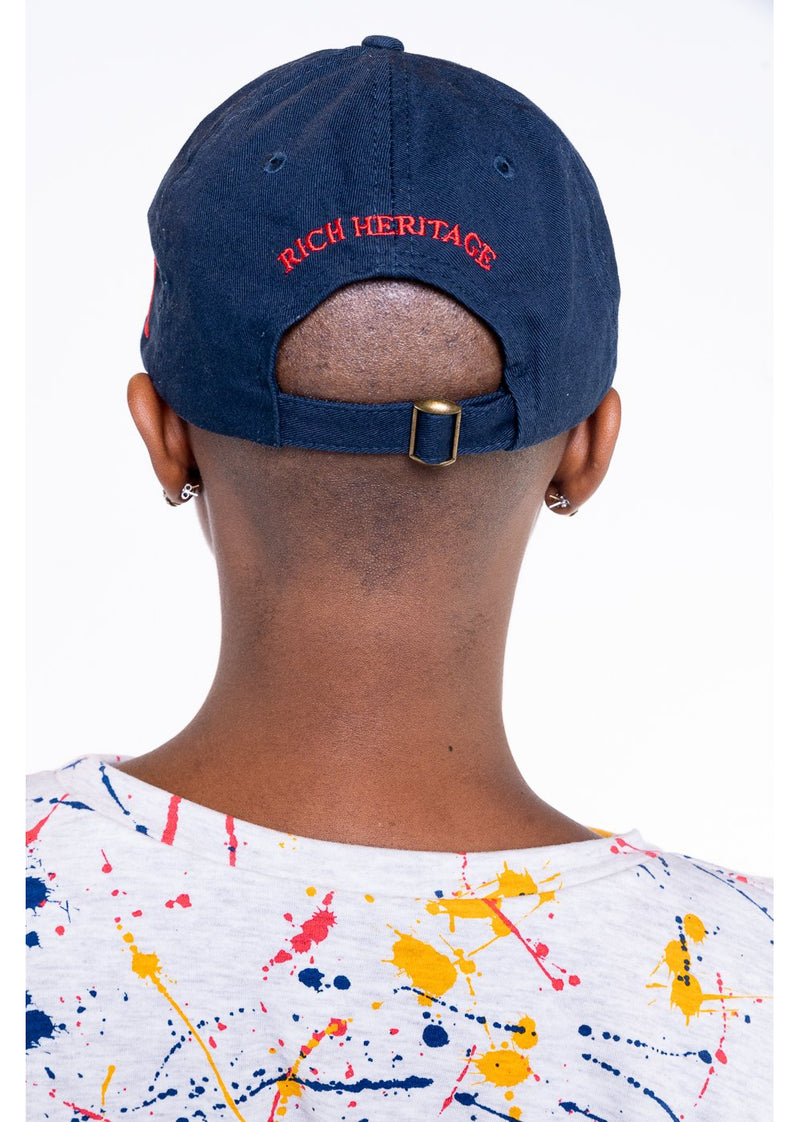 DC | Navy Blue | Red Letters