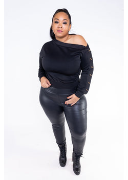 Fly Away With Me | Black | Curvy