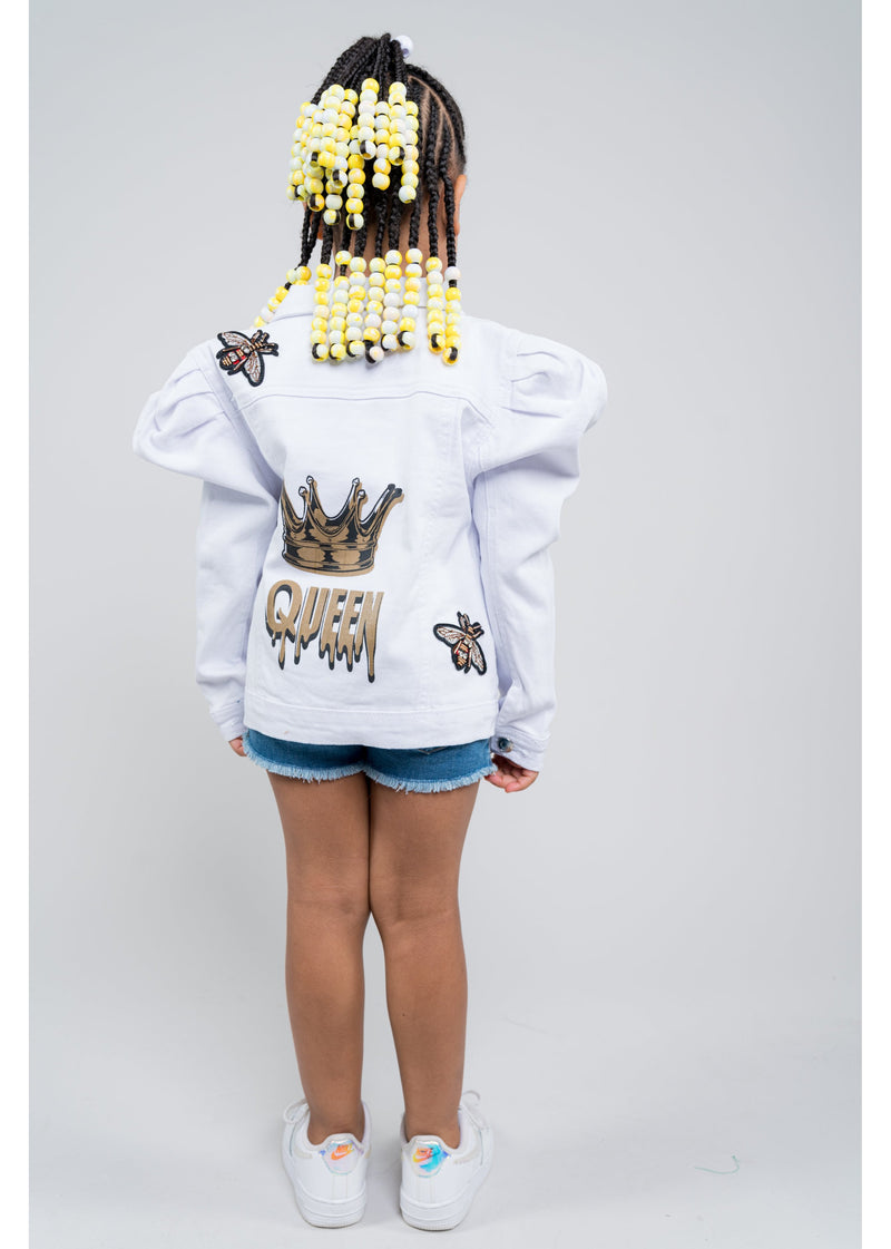 Queen B Jacket | Kids | White