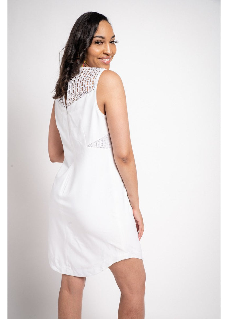 White Out Dress | LAST ONE