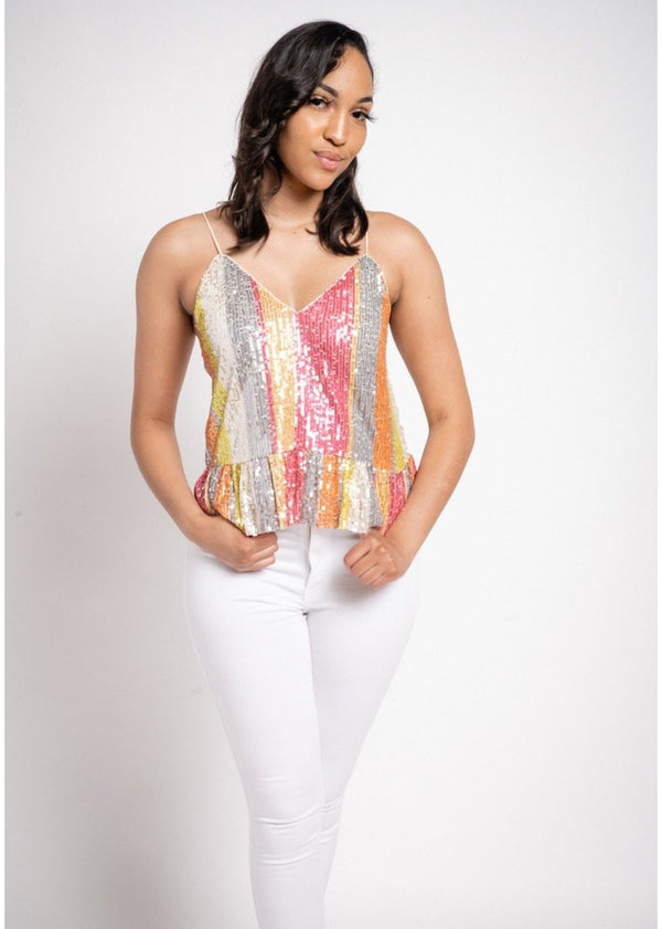 Shimmer Party Top